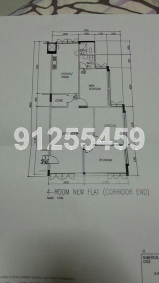 Blk 565 Ang Mo Kio Avenue 3 (Ang Mo Kio), HDB 4 Rooms #129281452